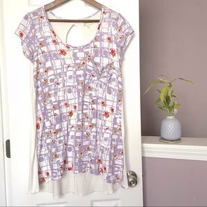 Anthropologie Porridge slouchy tunic pocket tee XS
